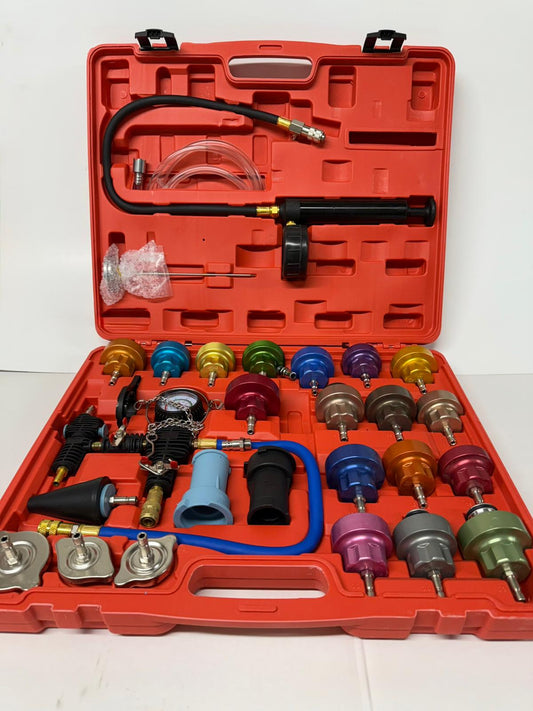 Cooling System/Pressure Tester and Bleed Kit Aluminum