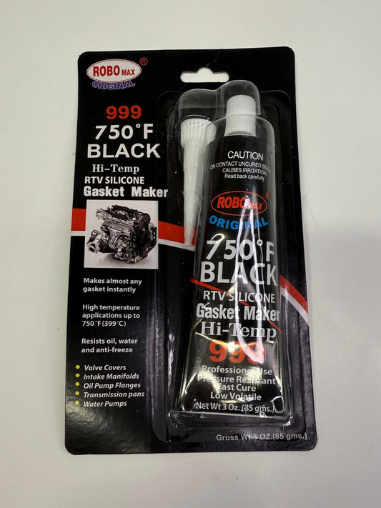 Robo Max 750öF Black RTV Silicone Gasket Maker